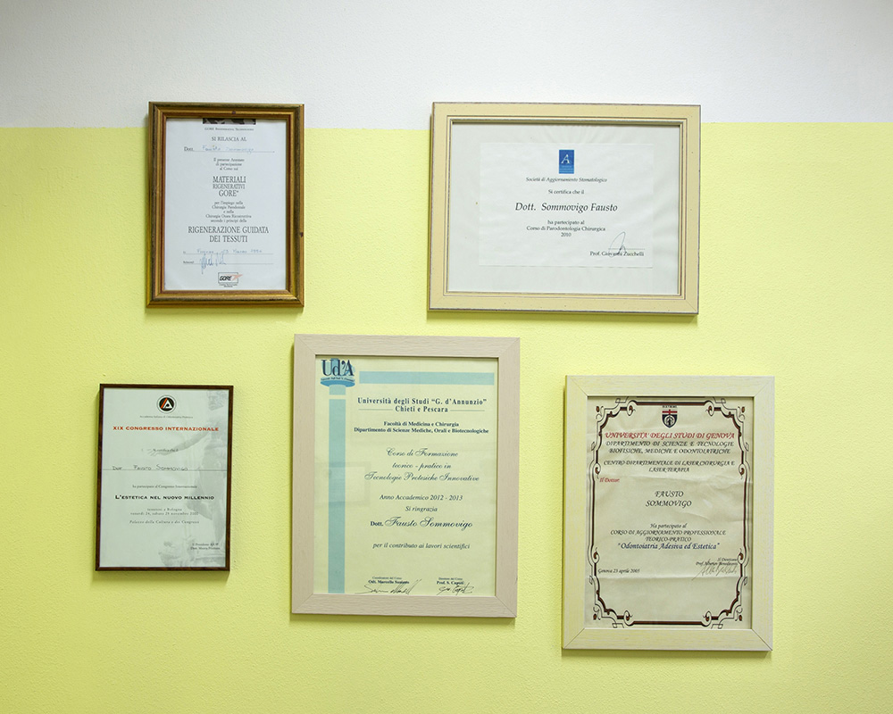 diplomi e certificazioni sommovigo